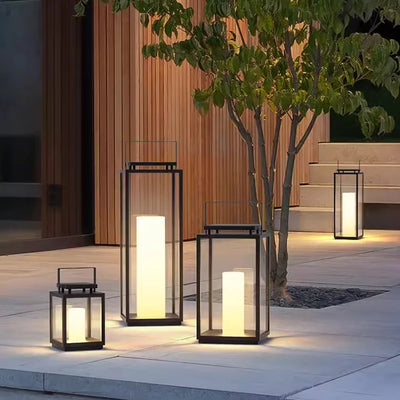 Garden light decorative stainless steel acrylic LED