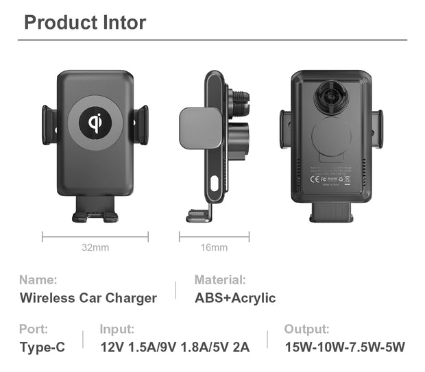 Customized Styles Automatic Opening and Closing Air Outlet Bracket