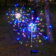 Solar Firework Led Light Waterproof Outdoor Dandelion Lamp